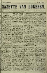 Gazette van Lokeren 23/05/1869