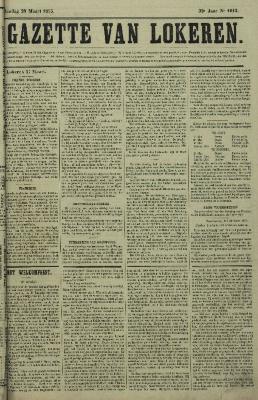 Gazette van Lokeren 28/03/1875