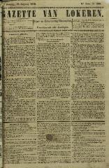 Gazette van Lokeren 12/08/1849