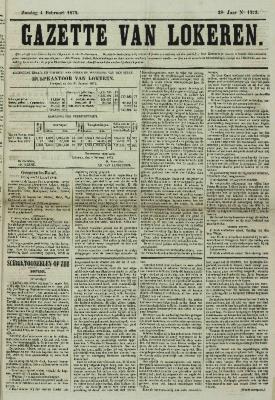 Gazette van Lokeren 04/02/1872