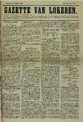 Gazette van Lokeren 13/08/1865