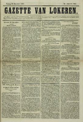 Gazette van Lokeren 22/12/1867