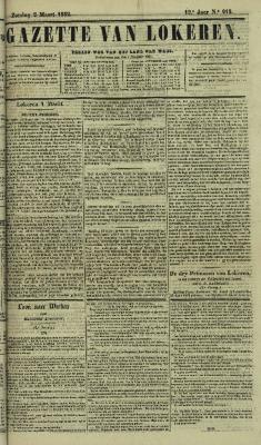 Gazette van Lokeren 02/03/1862