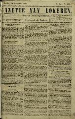 Gazette van Lokeren 30/09/1849