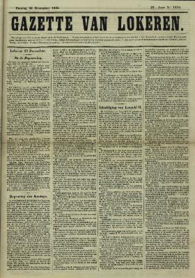 Gazetet van Lokeren 24/12/1865