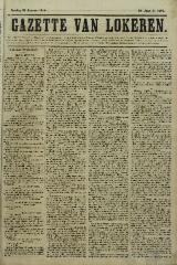 Gazette van Lokeren 30/01/1876