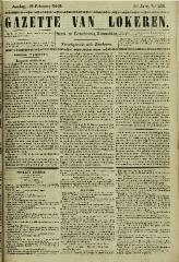 Gazette van Lokeren 18/02/1849