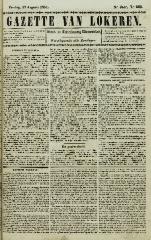 Gazette van Lokeren 17/08/1851