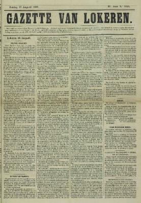 Gazette van Lokeren 19/08/1866