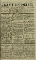 Gazette van Lokeren 20/07/1862