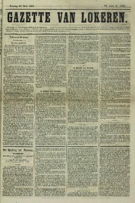 Gazette van Lokeren 24/06/1866