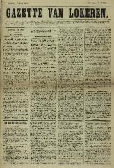 Gazette van Lokeren 23/07/1865