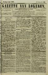 Gazette van Lokeren 04/04/1852