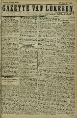 Gazette van Lokeren 25/07/1880