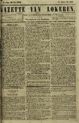 Gazette van Lokeren 20/05/1849