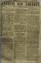 Gazette van Lokeren 23/12/1849