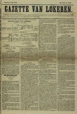 Gazette van Lokeren 06/07/1873