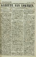 Gazette van Lokeren 09/11/1851