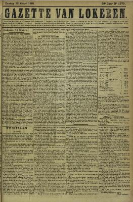 Gazette van Lokeren 13/03/1881