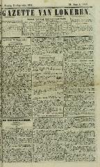 Gazette van Lokeren 11/09/1864