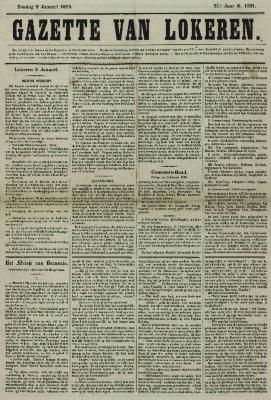 Gazette van Lokeren 09/01/1870