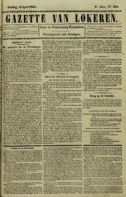 Gazette van Lokeren 06/04/1851