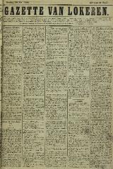 Gazette van Lokeren 25/05/1884