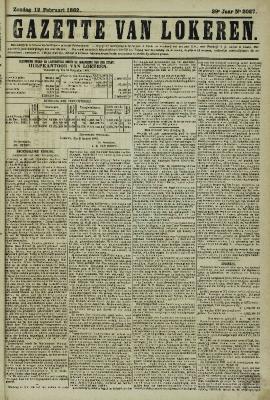 Gazette van Lokeren 12/02/1882