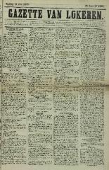 Gazette van Lokeren 21/07/1878