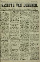 Gazette van Lokeren 25/07/1875