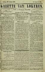 Gazette van Lokeren 30/01/1848