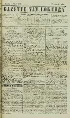 Gazette van Lokeren 18/03/1860