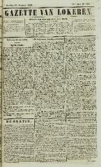 Gazette van Lokeren 26/08/1860