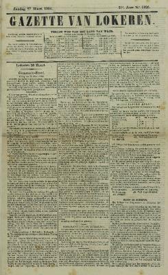 Gazette van Lokeren 27/03/1864