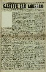 Gazette van Lokeren 24/08/1879