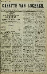 Gazette van Lokeren 29/07/1877