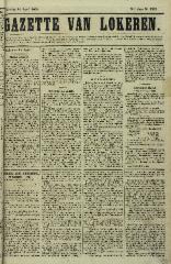 Gazette van Lokeren 11/04/1869