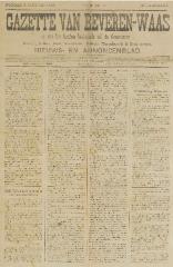 Gazette van Beveren-Waas 09/01/1898