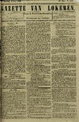 Gazette van Lokeren 06/05/1849