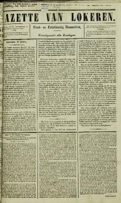 Gazette van Lokeren 30/04/1848