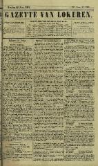 Gazette van Lokeren 22/06/1862