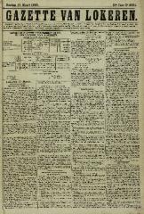 Gazette van Lokeren 12/03/1882