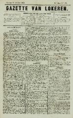 Gazette van Lokeren 31/10/1858