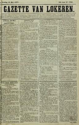 Gazette van Lokeren 13/05/1877