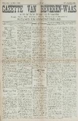 Gazette van Beveren 14/05/1911