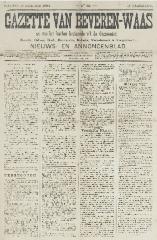 Gazette van Beveren-Waas 14/01/1894