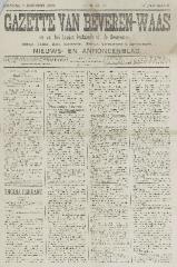 Gazette van Beveren-Waas 07/08/1892