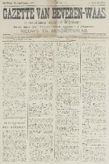 Gazette van Beveren-Waas 28/01/1894