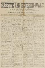 Gazette van Beveren-Waas 18/08/1895