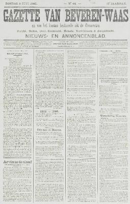 Gazette van Beveren-Waas 08/06/1902